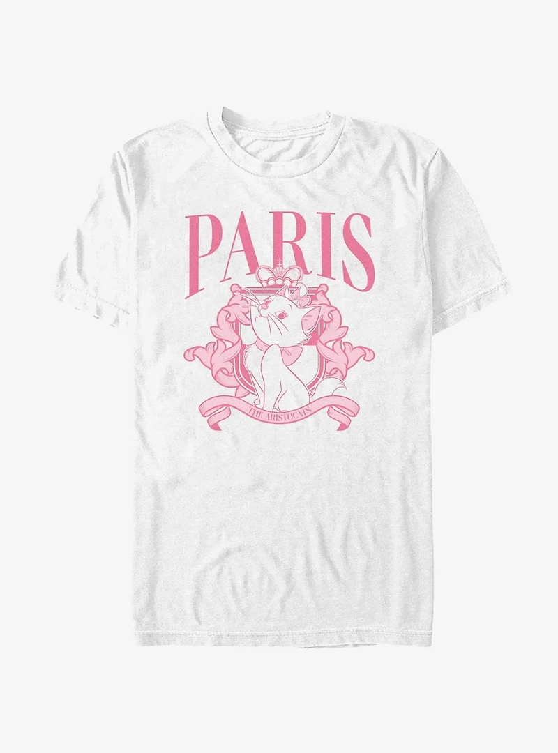 Disney The Aristocats Paris Marie Crest T-Shirt