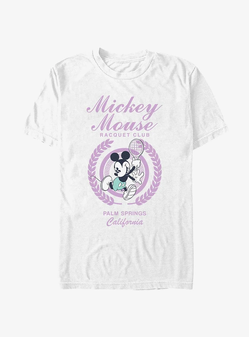 Disney Mickey Mouse Racquet Club Palm Springs CA T-Shirt