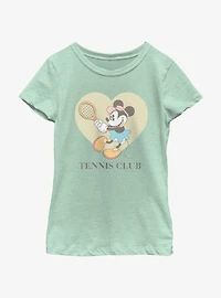 Disney Minnie Mouse Tennis Club Youth Girls T-Shirt