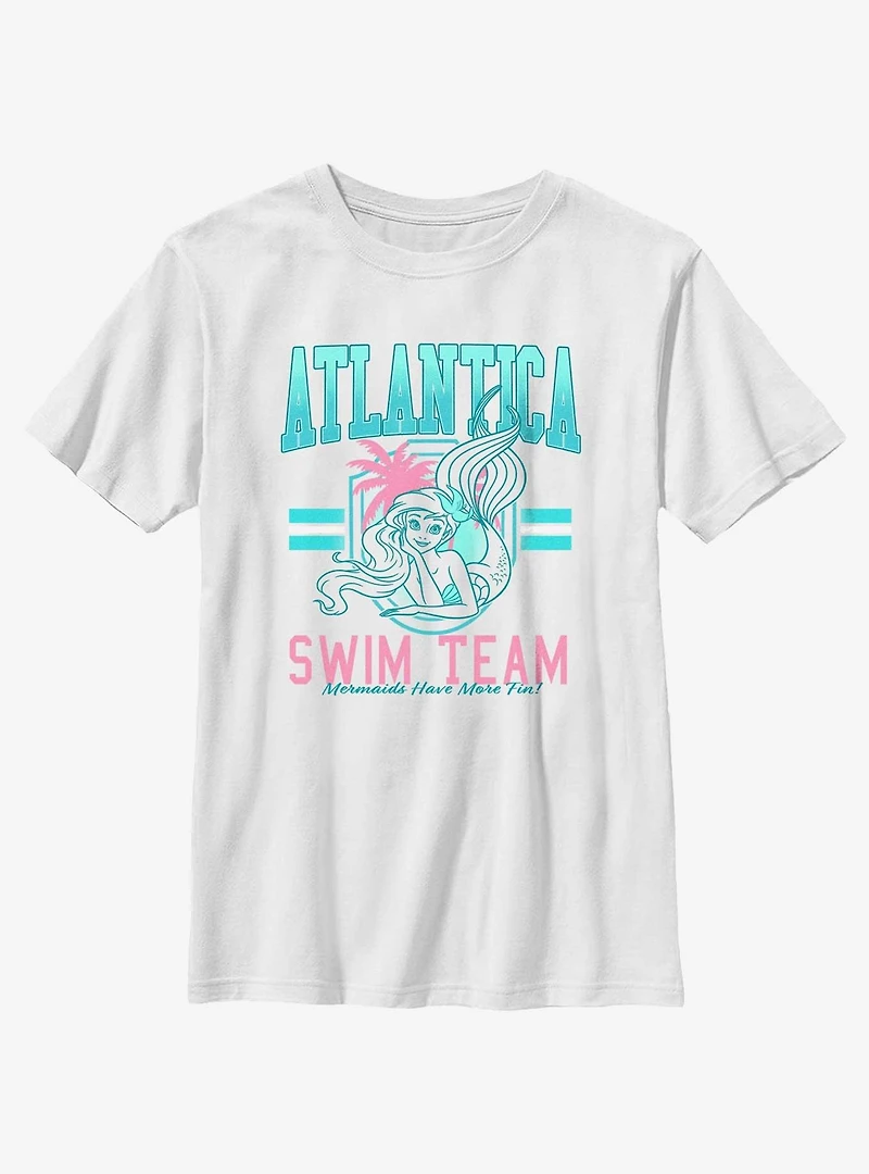 Disney The Little Mermaid Atlantica Ariel Swim Team Youth T-Shirt