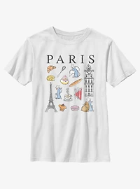 Disney Pixar Ratatouille Paris Icons Youth T-Shirt