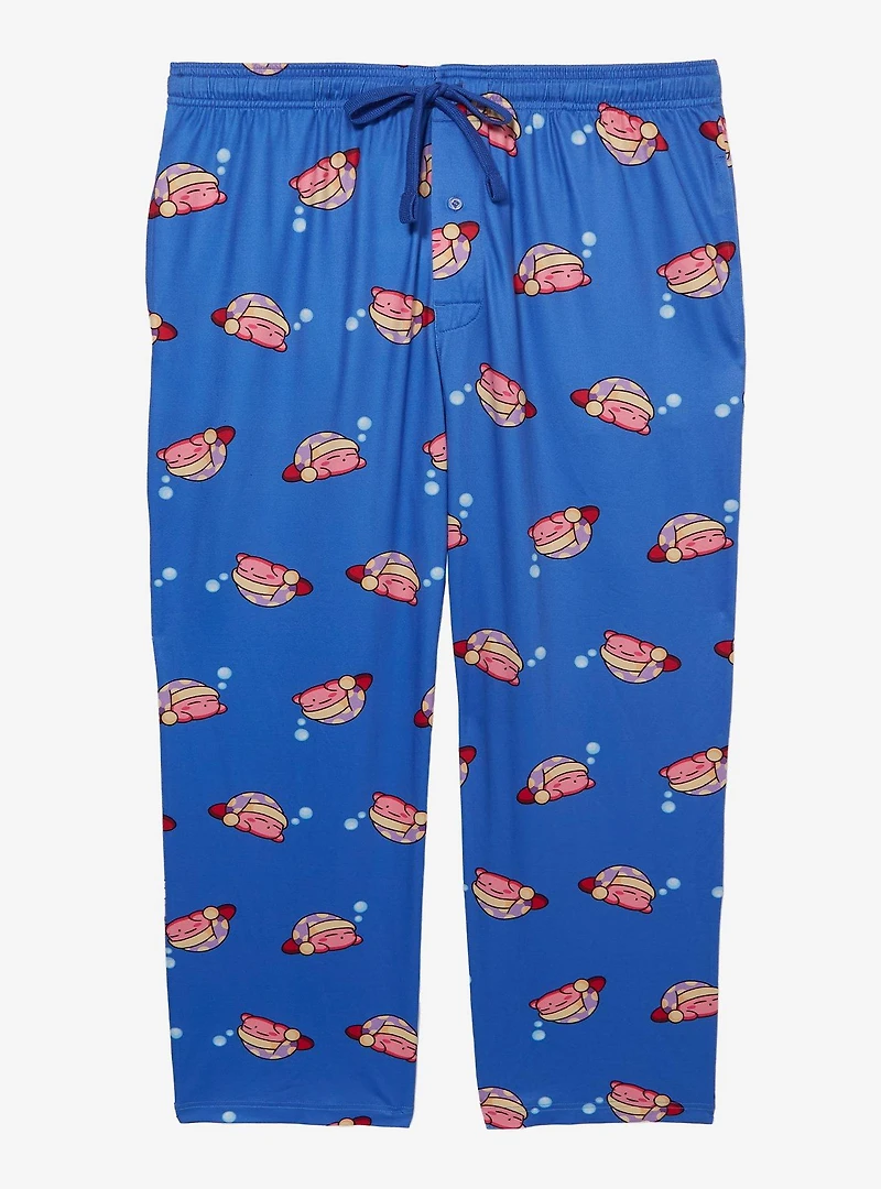 Nintendo Kirby Sleeping Allover Print Women's Plus Sleep Pants - BoxLunch Exclusive