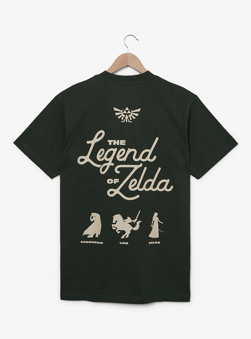 The Legend of Zelda Character Portraits T-Shirt — BoxLunch Exclusive