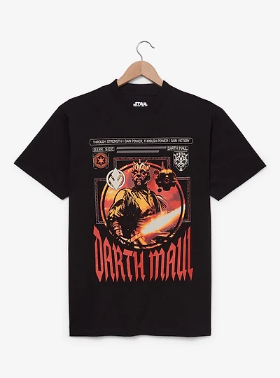 Star Wars Darth Maul Portrait T-Shirt - BoxLunch Exclusive