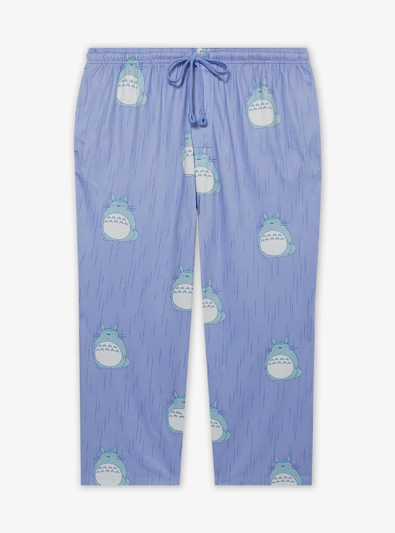 Studio Ghibli® My Neighbor Totoro Raining Allover Print Women's Plus Sleep Pants - BoxLunch Exclusive