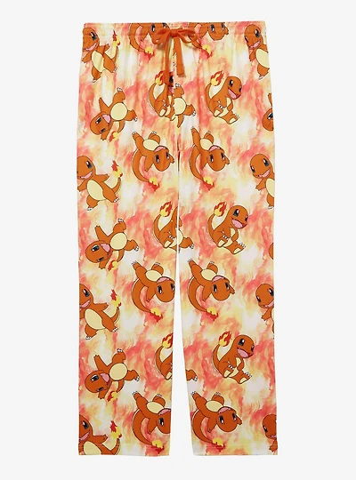 Pokémon Charmander Allover Print Sleep Pants — BoxLunch Exclusive