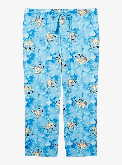 Pokémon Squirtle Bubble Allover Print Women's Plus Sleep Pants - BoxLunch Exclusive