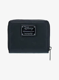 Loungefly Disney Mickey & Minnie Mouse Silhouette Allover Embossed Small Zip Wallet - BoxLunch Exclusive