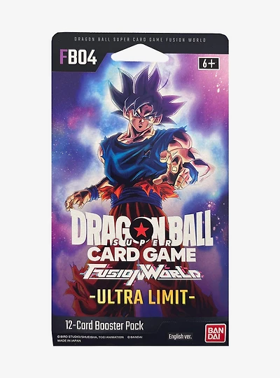 Dragon Ball Z Super Card Game: Fusion World Ultra Limit Booster Pack