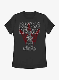 Disney Kingdom Hearts Crowned Womens T-Shirt