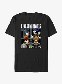 Disney Kingdom Hearts Head Shots T-Shirt