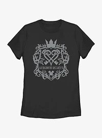 Disney Kingdom Hearts Crest Womens T-Shirt