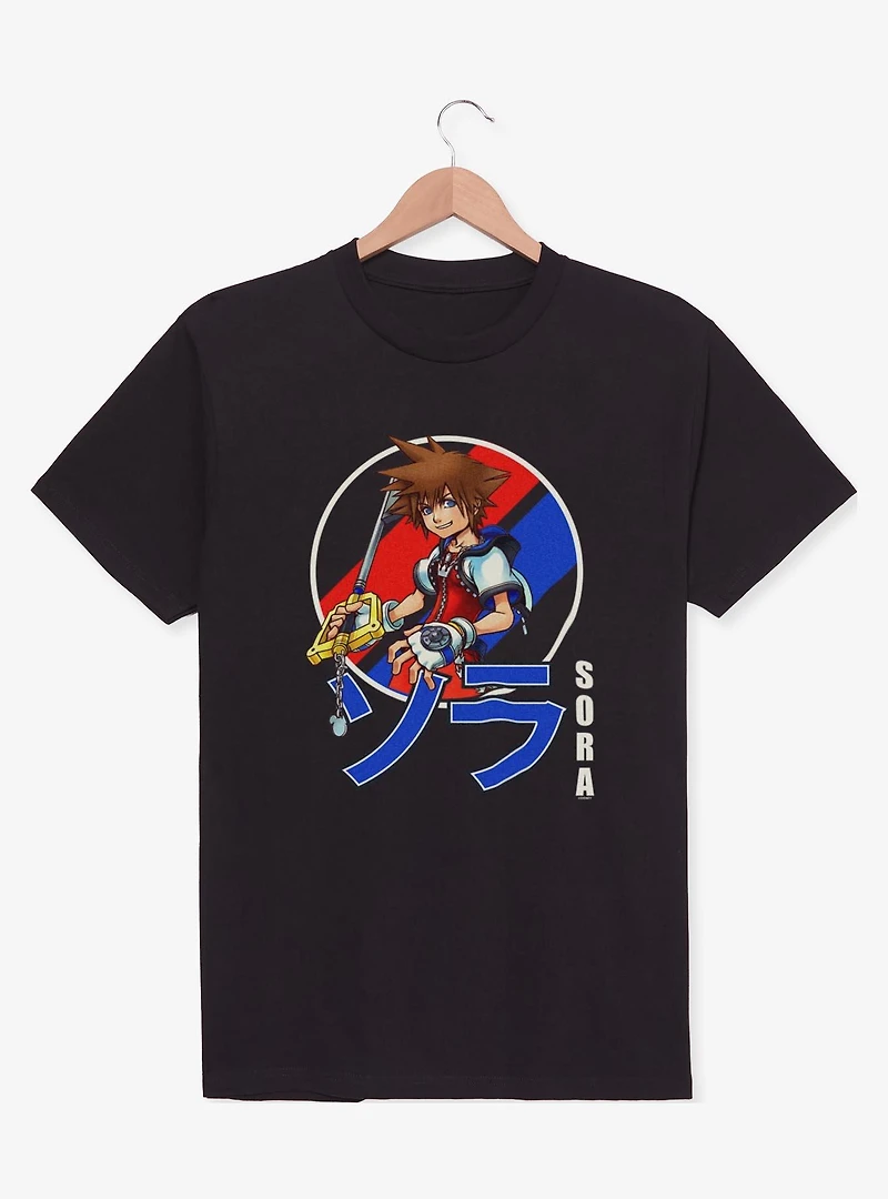 Disney Kingdom Hearts Sora Classic Anime T-Shirt
