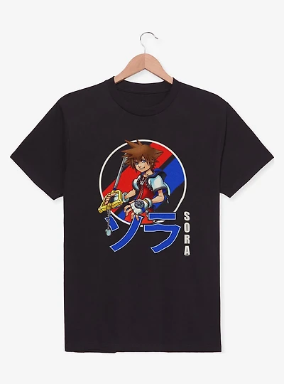 Disney Kingdom Hearts Sora Classic Anime T-Shirt