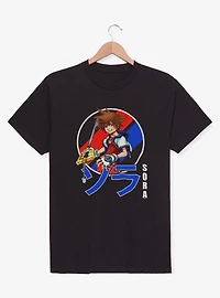 Disney Kingdom Hearts Sora Classic Anime T-Shirt