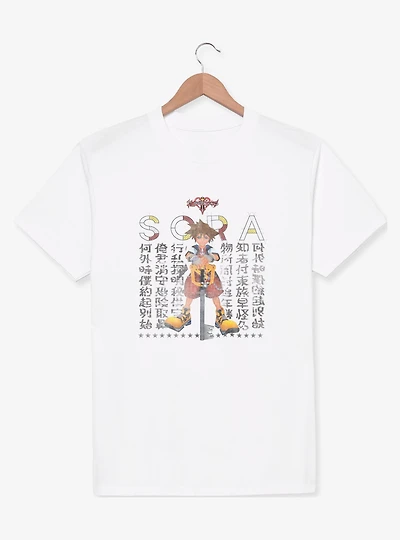 Disney Kingdom Hearts Sora Poster T-Shirt