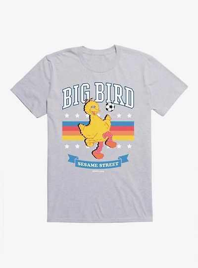 Sesame Street Big Bird Soccer Portrait T-Shirt