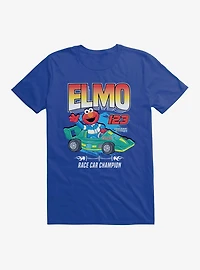 Sesame Street Elmo Race Car Champion T-Shirt