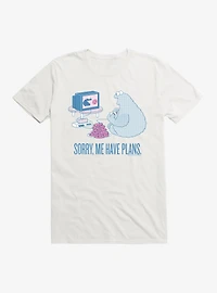 Sesame Street Cookie Monster Sorry Me Have Plans T-Shirt