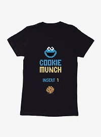 Sesame Street Cookie Monster Munch Womens T-Shirt
