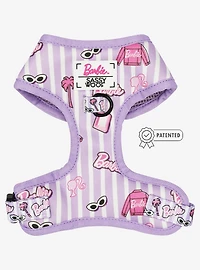 Barbie x Sassy Woof Closet Goals Adjustable Dog Harness