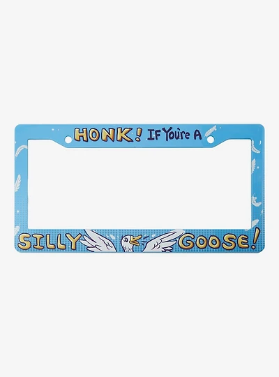 Honk If You're a Silly Goose License Plate Frame - BoxLunch Exclusive