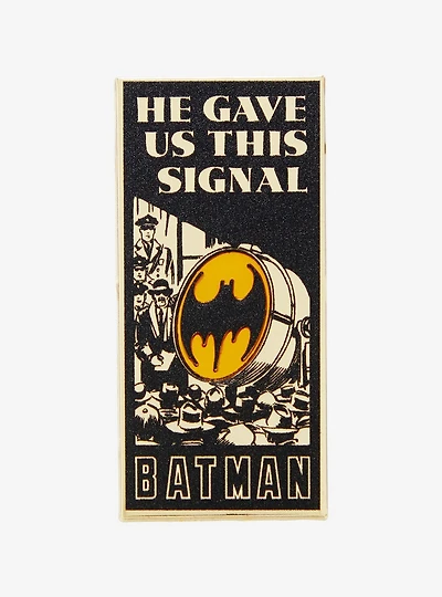DC Comics Batman Bat Signal Enamel Pin — BoxLunch Exclusive