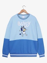Bluey Portrait Panel Crewneck - BoxLunch Exclusive