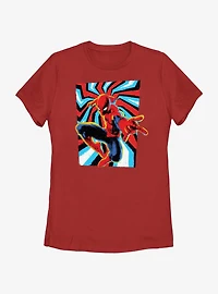 Marvel Spider-Man Peter Spider Sense Womens T-Shirt