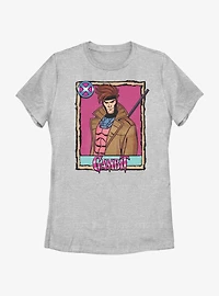 Marvel X-Men Degree Of Risk Gambit Womens T-Shirt