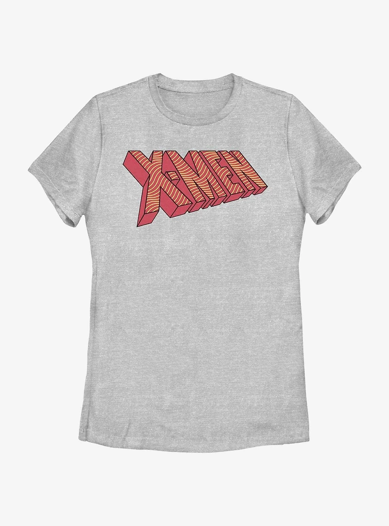 Marvel X-Men Waves Logo Womens T-Shirt