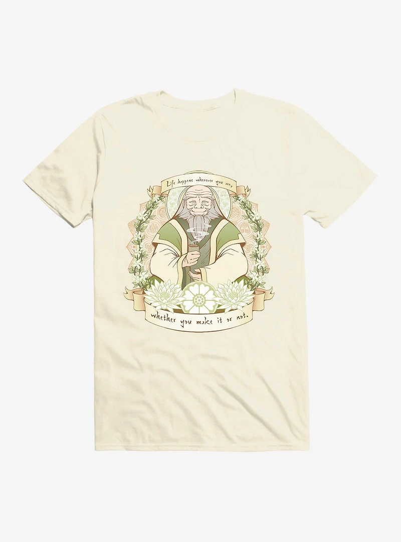 Avatar: The Last Airbender Iroh Life Happens Quote T-Shirt - BoxLunch Exclusive