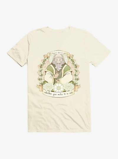 Avatar: The Last Airbender Iroh Life Happens Quote T-Shirt - BoxLunch Exclusive