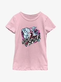 Marvel Spider-Man Ghost Spider Gwen Girls Youth T-Shirt