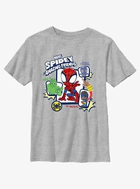 Marvel Spidey and His Amazing Friends Panel Youth T-Shirt