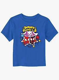 Marvel Spidey and His Amazing Friends Power Of Three Toddler T-Shirt
