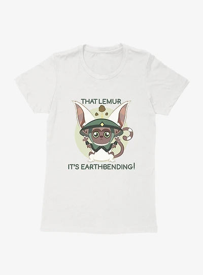 Avatar: The Last Airbender Earthbending Momo Womens T-Shirt