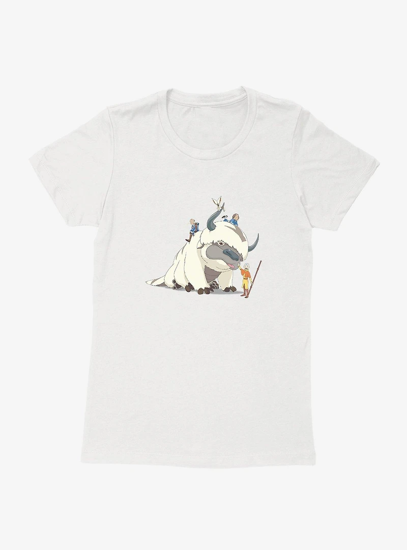 Avatar: The Last Airbender Team Womens T-Shirt