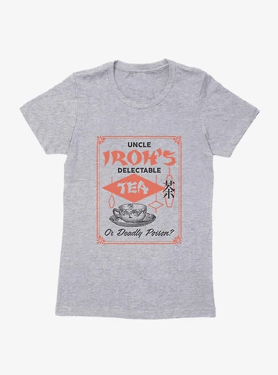 Avatar: The Last Airbender Uncle Iroh's Delectable Tea Womens T-Shirt