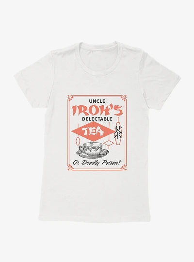 Avatar: The Last Airbender Uncle Iroh's Delectable Tea Womens T-Shirt