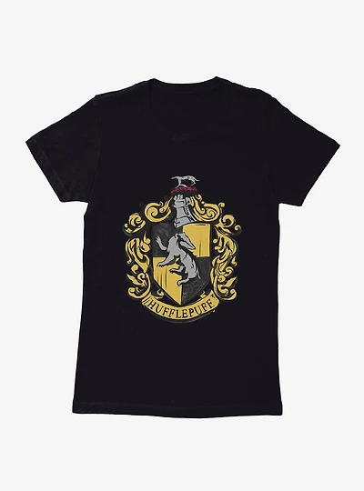 Harry Potter Hufflepuff Shield Womens T-Shirt?