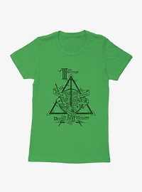 Harry Potter Deathly Hallows Three Brothers Womens T-Shirt
