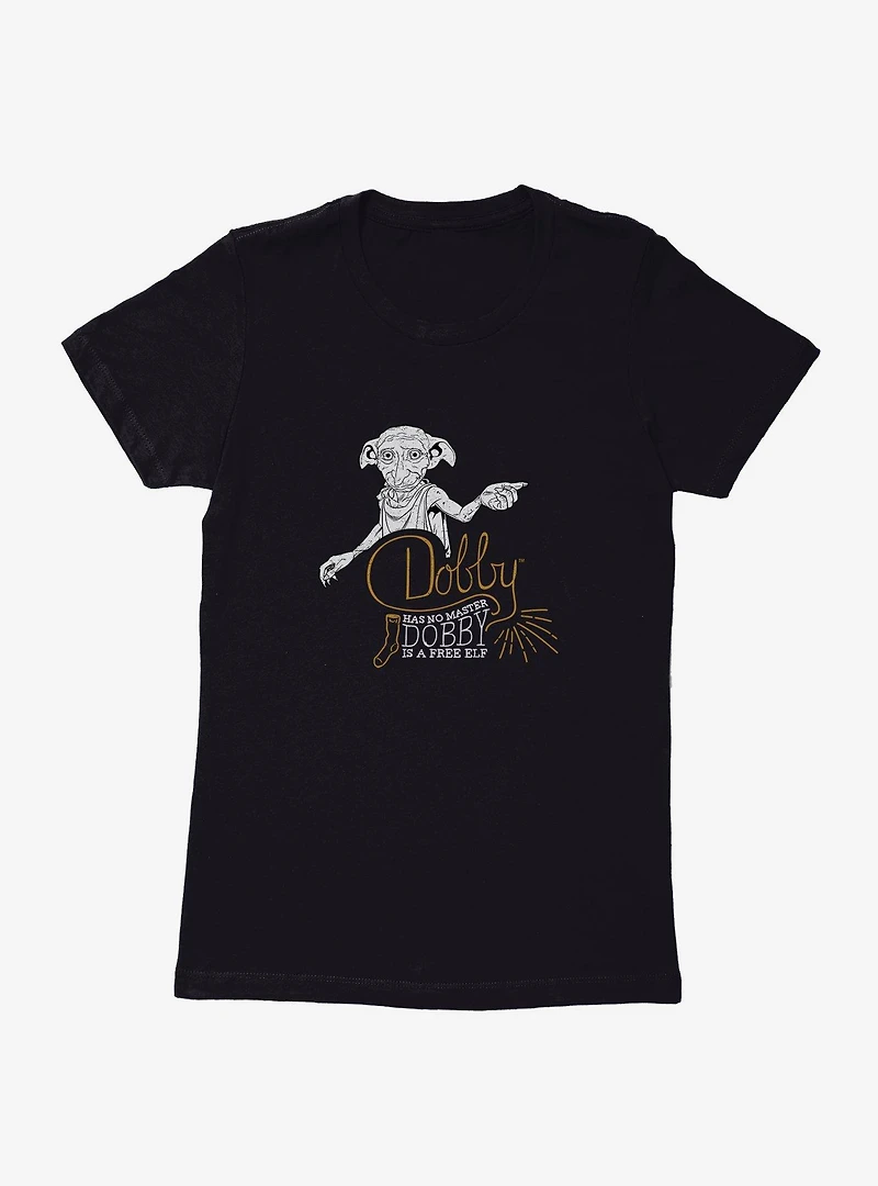 Harry Potter Dobby Is A Free Elf Womens T-Shirt?