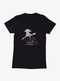 Harry Potter Dobby Is A Free Elf Womens T-Shirt?