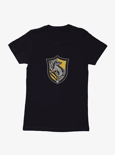 Harry Potter Hufflepuff Multiprint Shield Womens T-Shirt