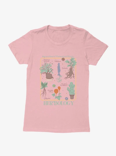 Harry Potter Herbology Textbook Plants Womens T-Shirt