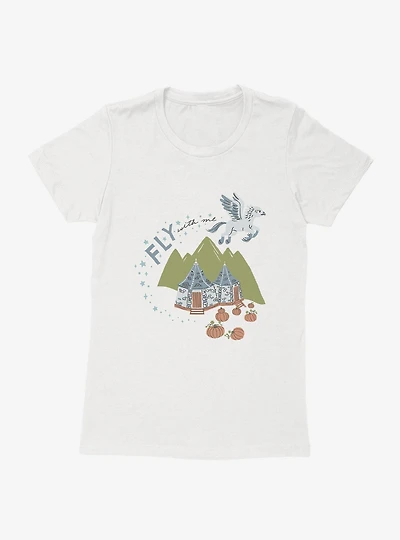 Harry Potter Buckbeak Fly With Me Womens T-Shirt