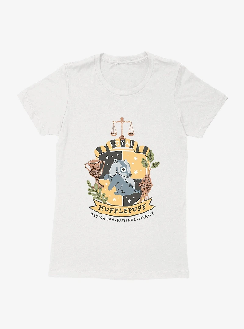 Harry Potter Hufflepuff Loyal Womens T-Shirt