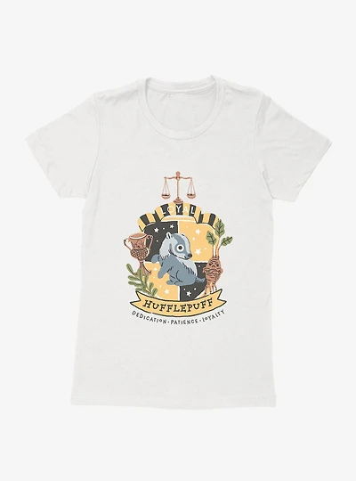 Harry Potter Hufflepuff Loyal Womens T-Shirt