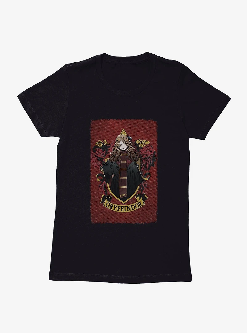 Harry Potter Hermione Gryffindor Anime Style Womens T-Shirt?
